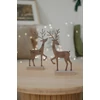 Kép 4/4 - fém szarvas fa talpon