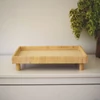 Kép 1/3 - fa tálca lábakkal