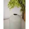 Kép 2/4 - bordás világoszöld váza