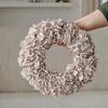 Kép 1/3 - Kopogtató és koszorú - hortenzia - 30 cm