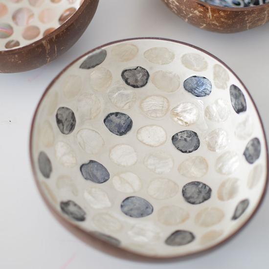 coconut bowl - fekete - krém