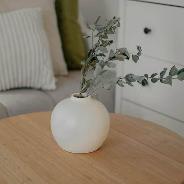 gömb kerámia váza