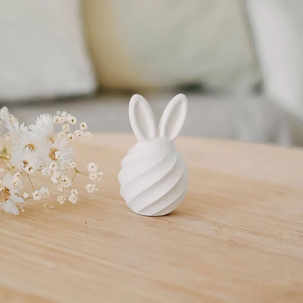 csavart húsvéti nyúl dekoráció