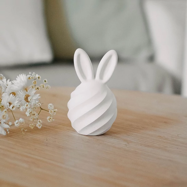 csavart húsvéti nyúl dekoráció