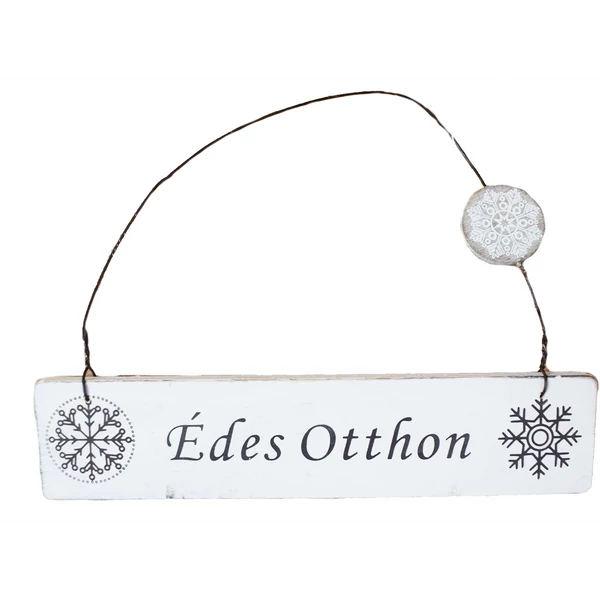 édes otthon felirat fa