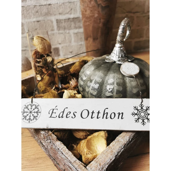 édes otthon felirat