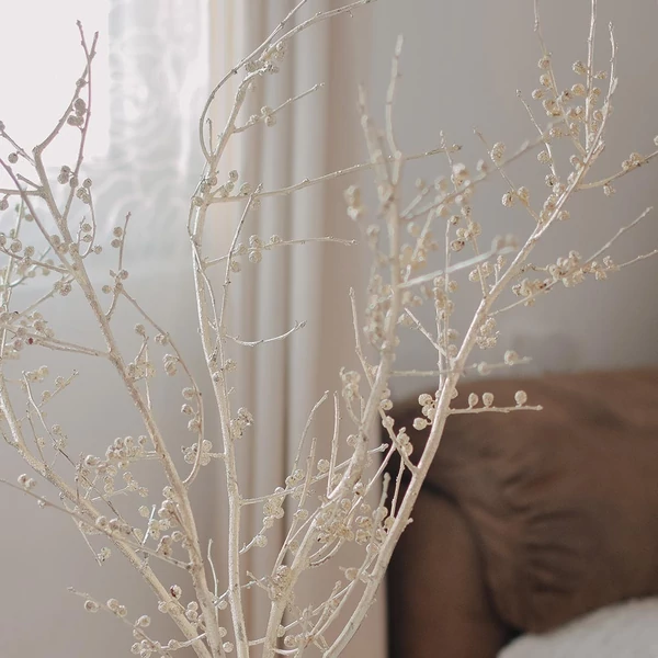 Szárazvirág - ilex - pezsgő