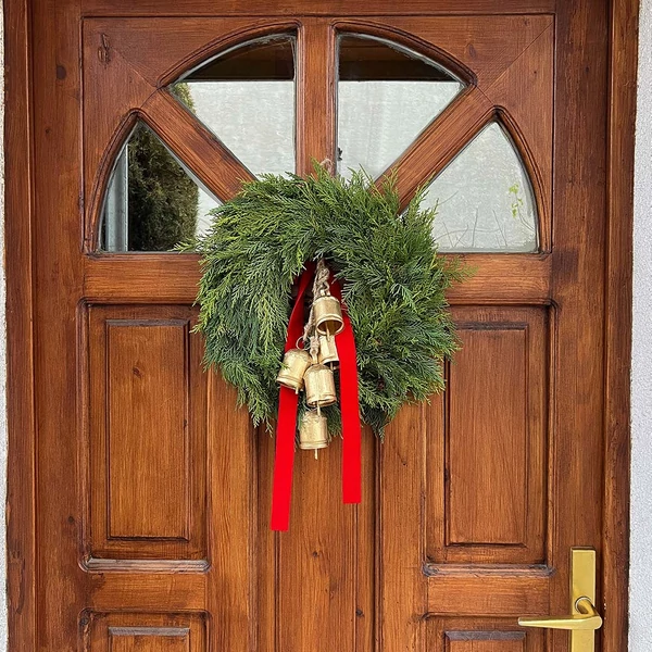 Adventi ajtódísz és kopogtató - Bell of the Forest