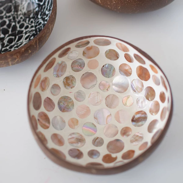 Coconut bowl - fehér-krém