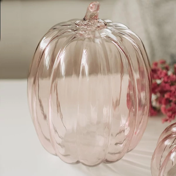 Üveg tök - pink - 24 cm