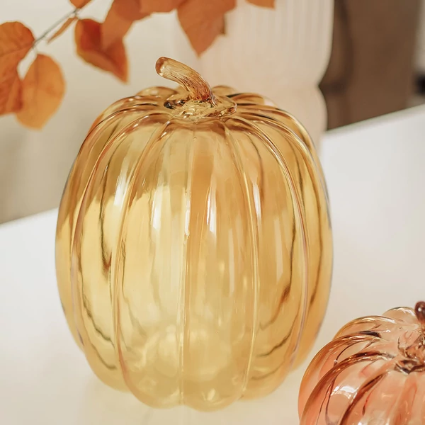 Üveg tök - sárga - 24 cm