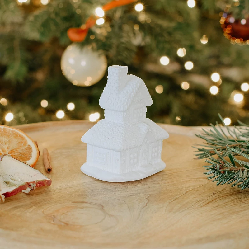 karácsonyi dekoráció, házikó