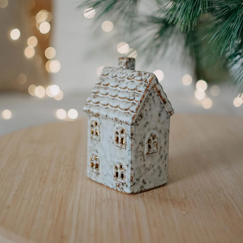 mintás kerámia ház