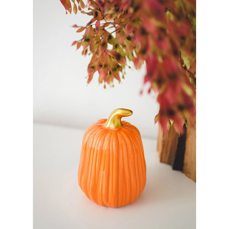 narancs kerámia tök