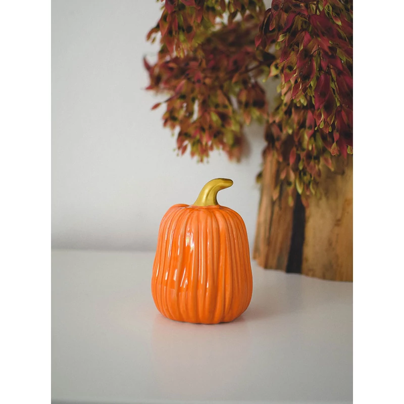 narancs kerámia tök