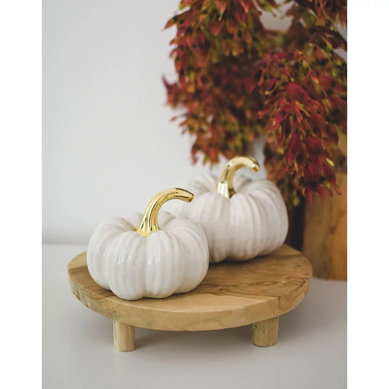 fehér kerámia tök