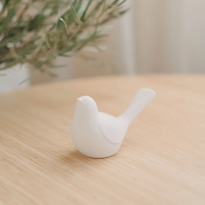 kerámia madár, dekoráció