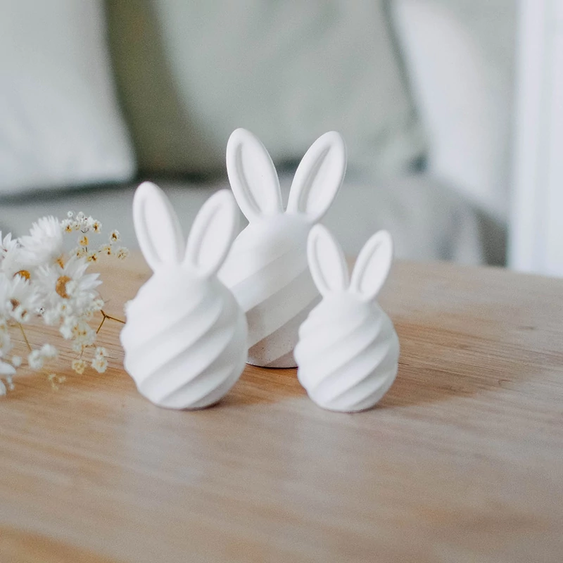 csavart húsvéti nyúl dekoráció