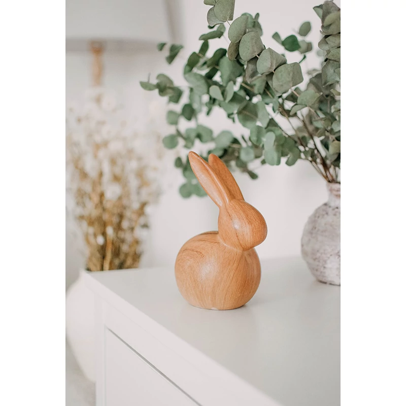 fa mintás húsvéti nyuszi dekoráció