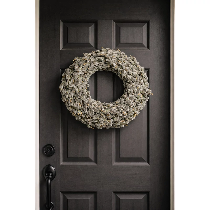 barka kopogtató illusztráció fekete ajtón