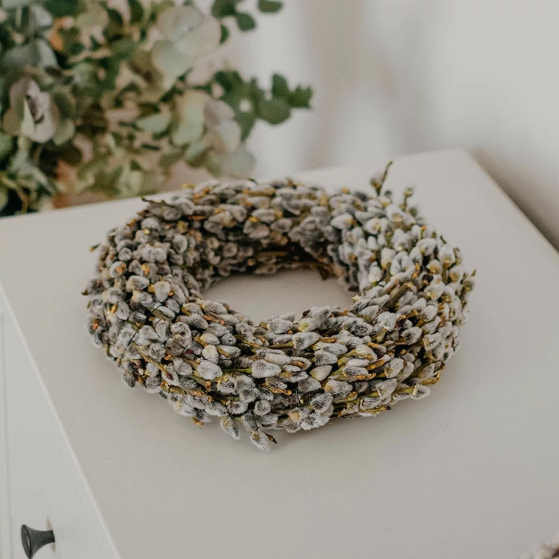 szárazvirág, koszorú, kopogtató