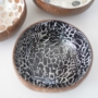 Kép 1/3 - Coconut bowl - fekete mintás