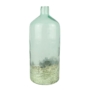 Kép 1/5 - Váza - palack formájú - kékeszöld - 32 cm