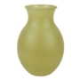 Kép 1/4 - Váza - üveg, sárgászöld - 20 cm