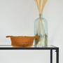 Kép 1/5 - Váza - palack formájú - kékeszöld - 32 cm